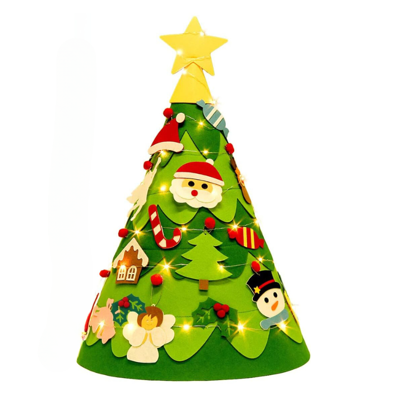Interactieve kerstboom voor pasgeborenen en peuters