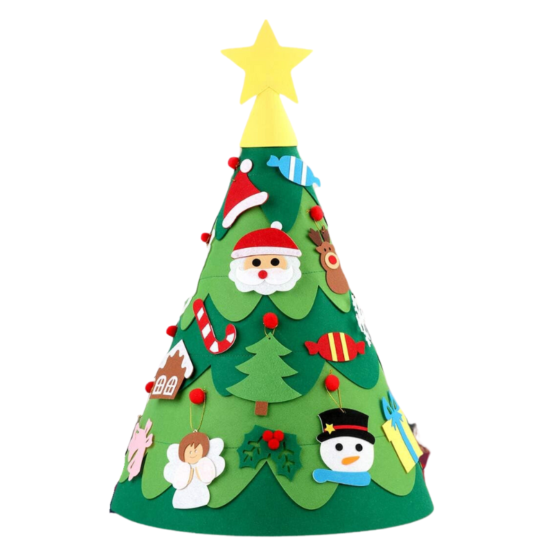 Interactieve kerstboom voor pasgeborenen en peuters