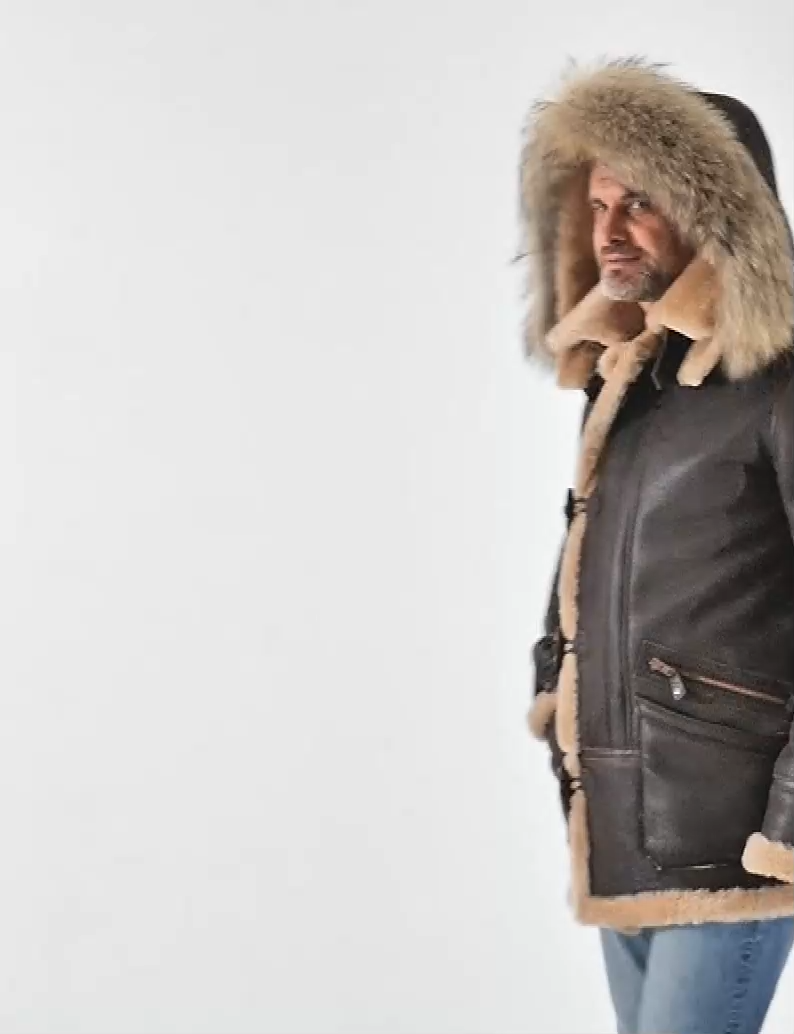 Jas Piloot Van Schapenvacht B-7 Arctic Parka