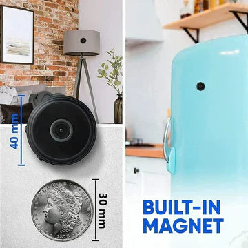 Mini Draadloze Magnetische Camera, Live Audio- en Videobewaking in Echt Tijd