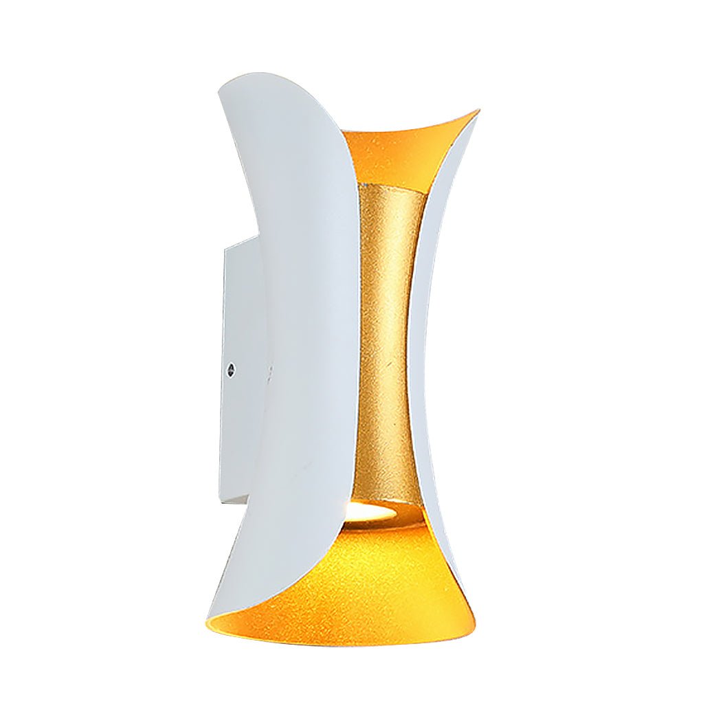 Gebogen LED Op- en Neer Verlichting Waterdicht Aangedreven Buiten LED Licht