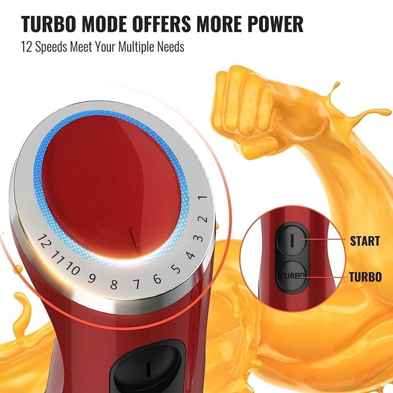 5-in-1 multifunctionele onderdompelbare handmixer