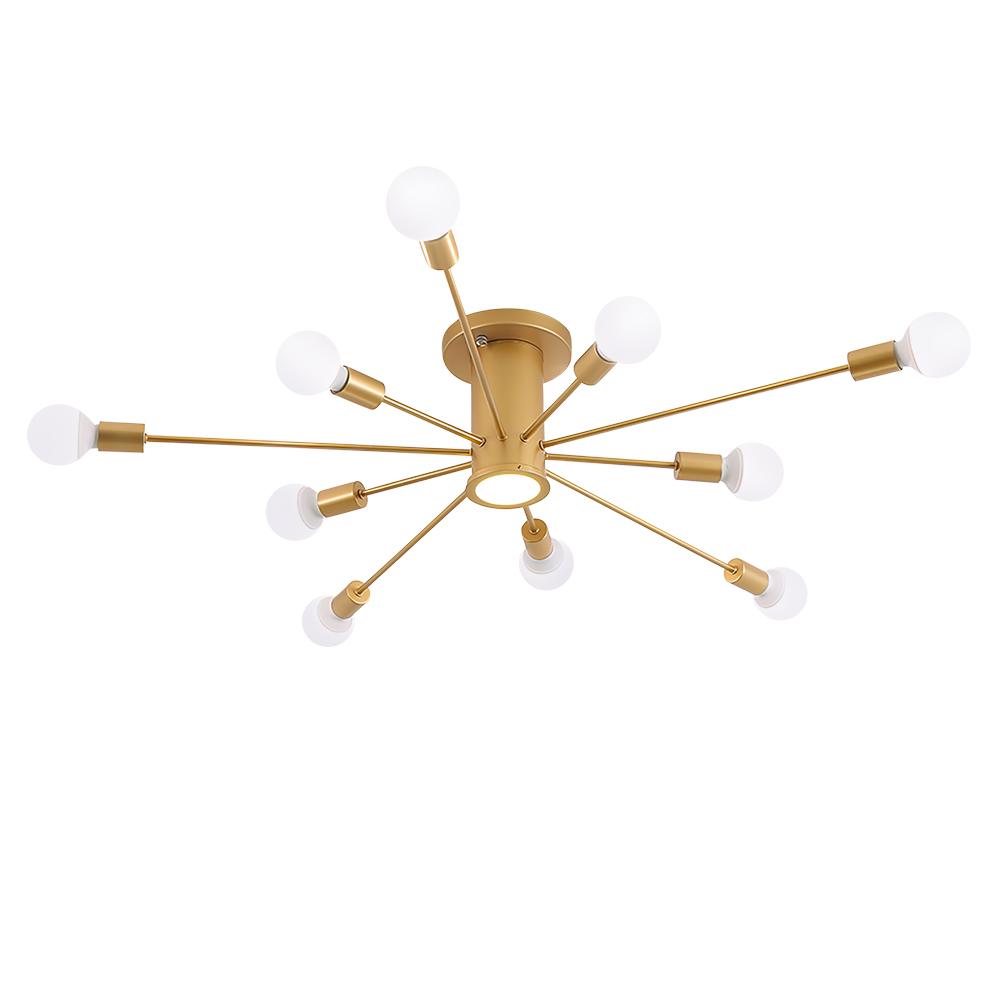 Mid Century Semi Opbouw Sputnik Lamp