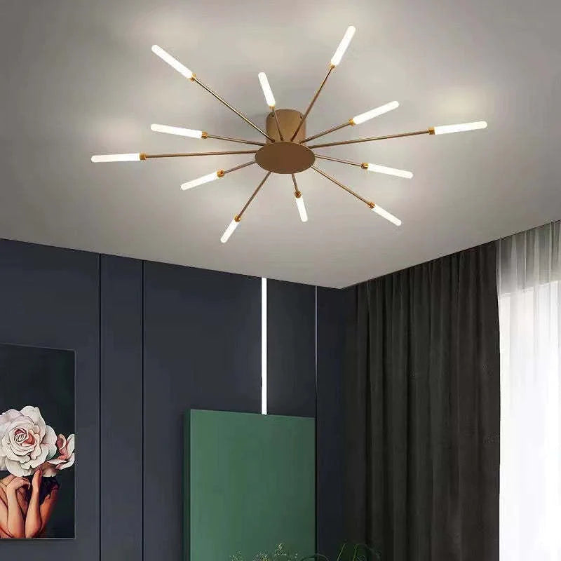 Opbouw plafondlamp Vuurwerk | Woonkamer/Slaapkamer