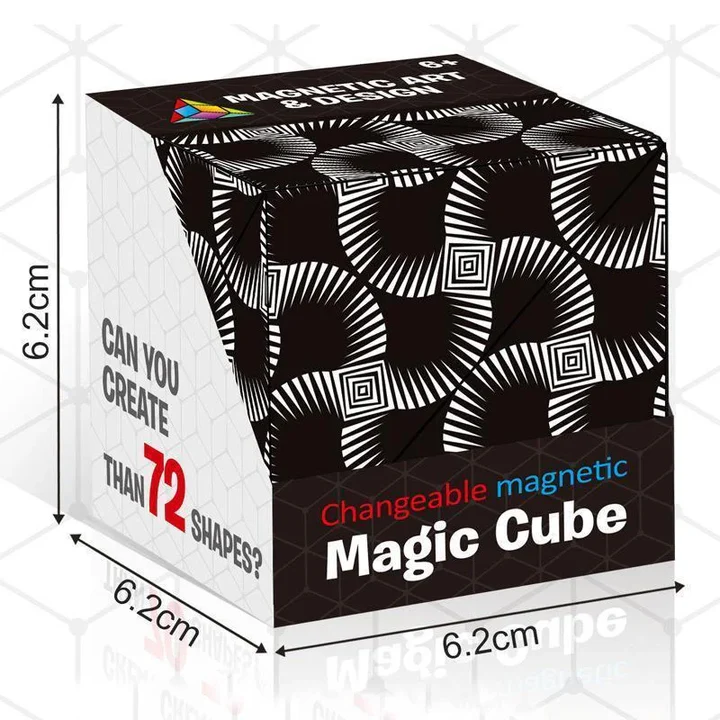 Veranderbare Magnetische Magische Kubus