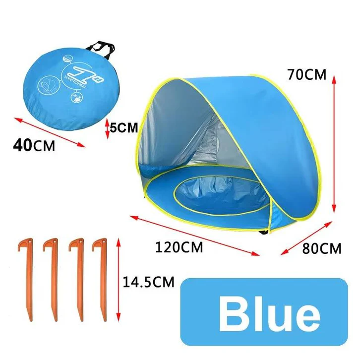 Baby strandtent UV-bescherming