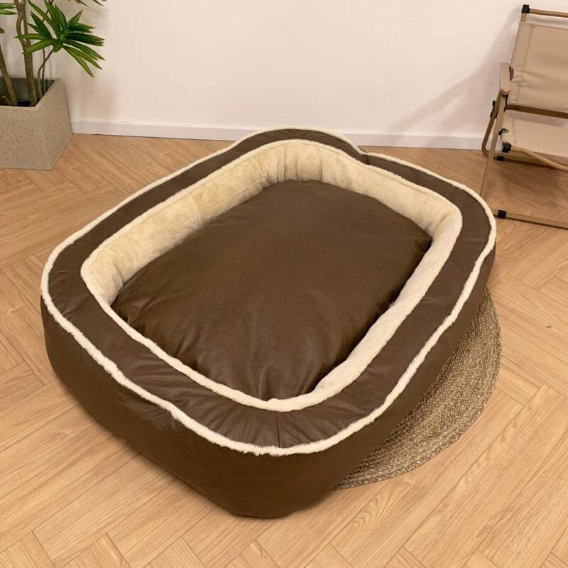 Groot Warm Diep Slaapbed Orthopedisch Hondenbed