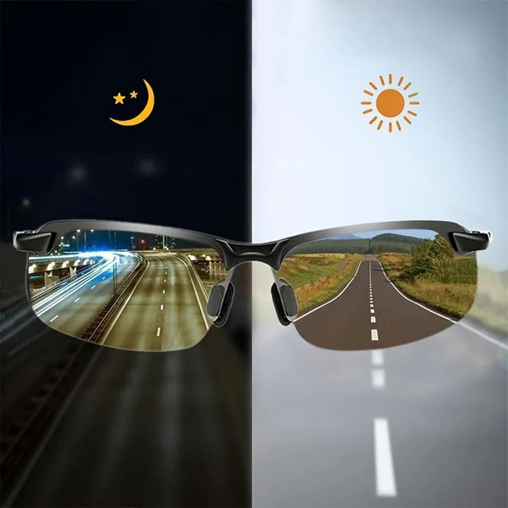 Gepolariseerde fototrope zonnebril