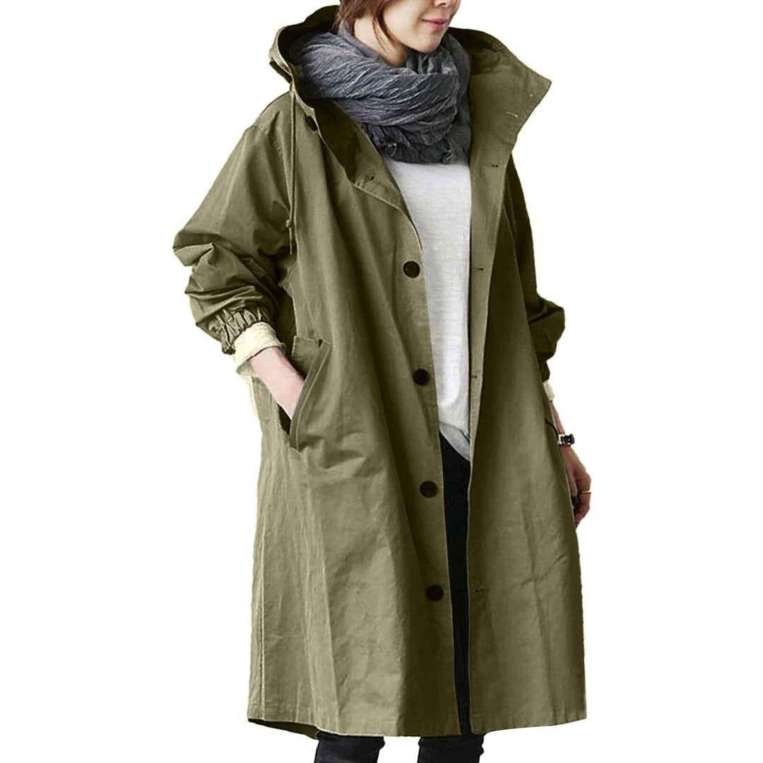 Waterproof Hooded Jacket – Breathable Rain Coat