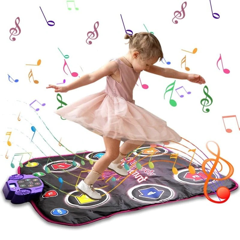 Interactive Dance Mat with 5 Levels of Fun and Challenges for Kids