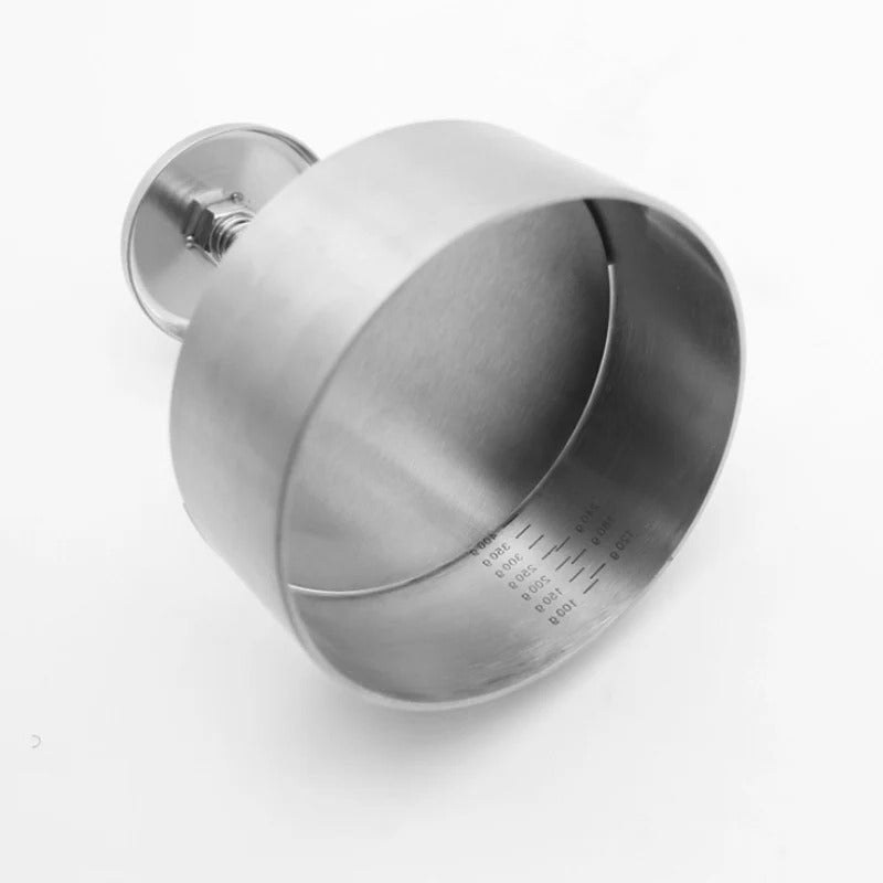 RVS Hamburgerpersmal voor 5-Inch Pasteitjes