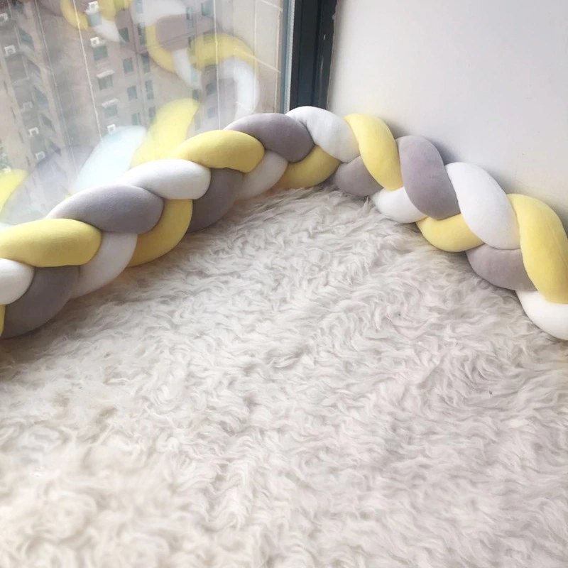 Airflow Cot Bumper Set - Cushioned Safety Bumpers for Toddler Cribs & Beds