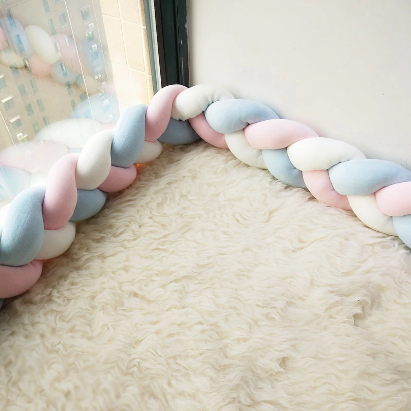 Airflow Cot Bumper Set - Cushioned Safety Bumpers for Toddler Cribs & Beds