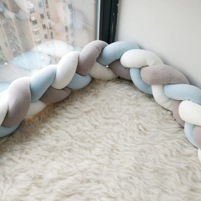 Airflow Cot Bumper Set - Cushioned Safety Bumpers for Toddler Cribs & Beds
