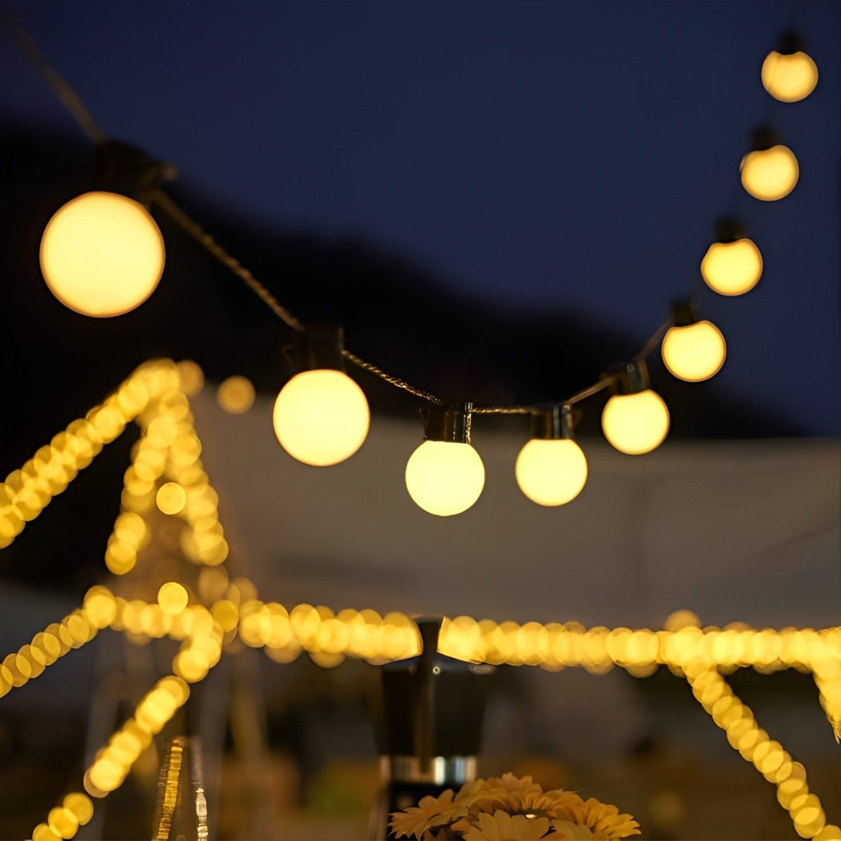 LED zonne- buiten tent luifel stringverlichting kamperen