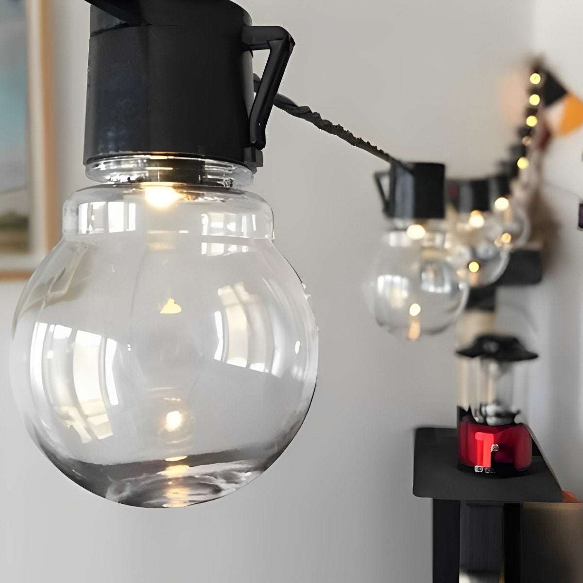 LED zonne- buiten tent luifel stringverlichting kamperen