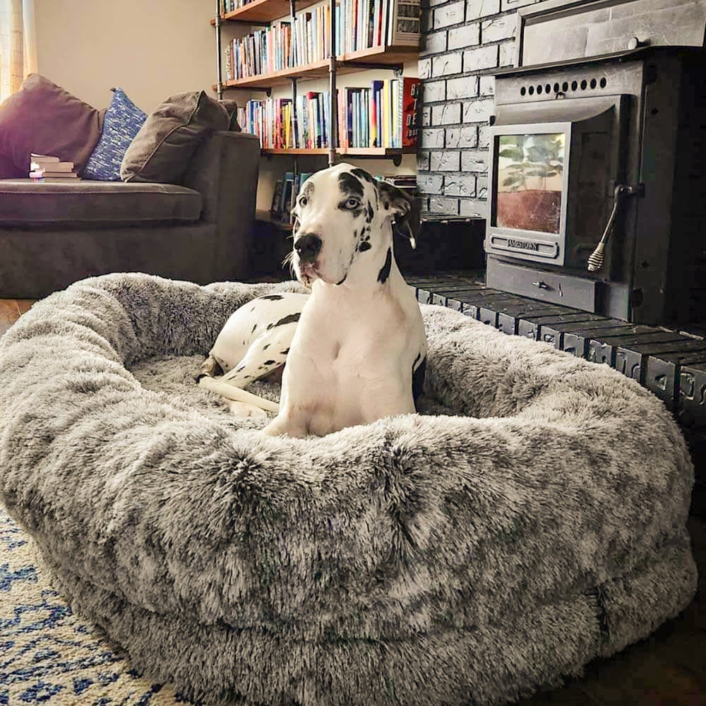 Luxe Super Groot Dieper Slapen Ovaal Bed Mens Hond Bed