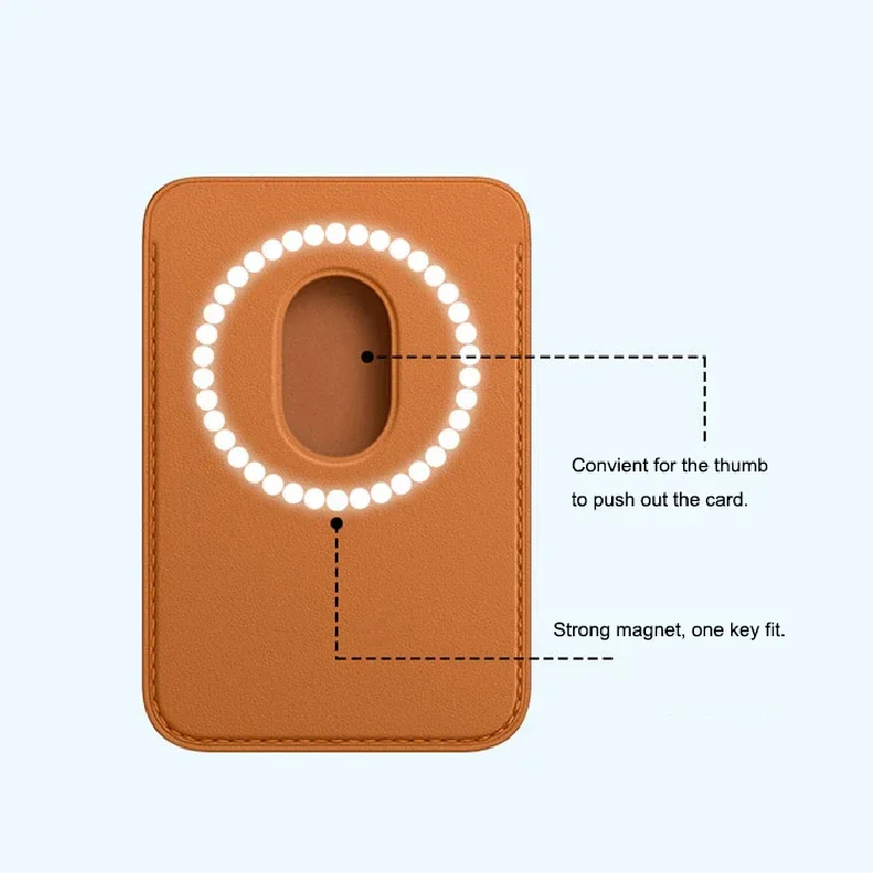 Magsafe portemonnee met telefoonstandaard voor iPhone