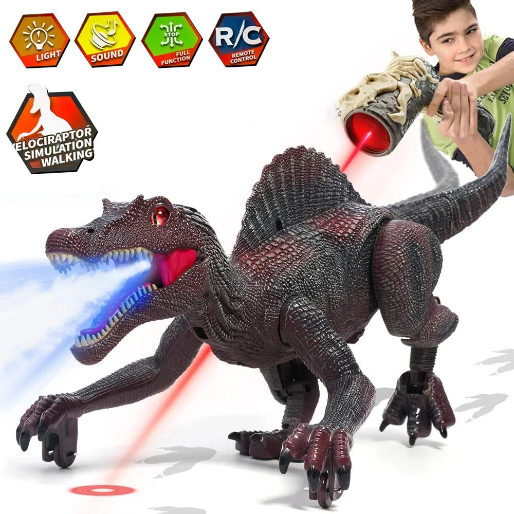 Fernbedienungs-Dinosaurier | Bewegliches Dinosaurierspielzeug