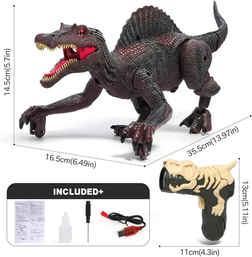 Fernbedienungs-Dinosaurier | Bewegliches Dinosaurierspielzeug