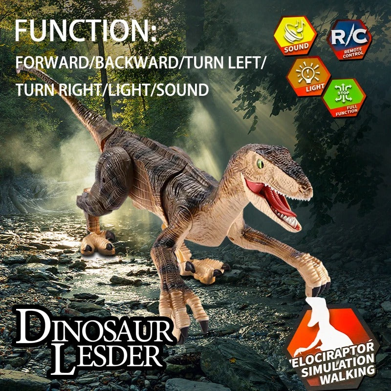 Fernbedienungs-Dinosaurier | Bewegliches Dinosaurierspielzeug
