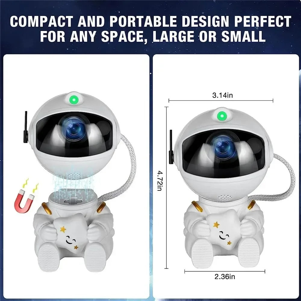 Astronaut Projector Galaxy Night Light β Nebulosa Lamp Starry Sky for Kids or Adults
