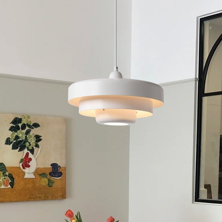 Middeleeuwse ijzeren retro enkele kop Bauhaus hanglamp