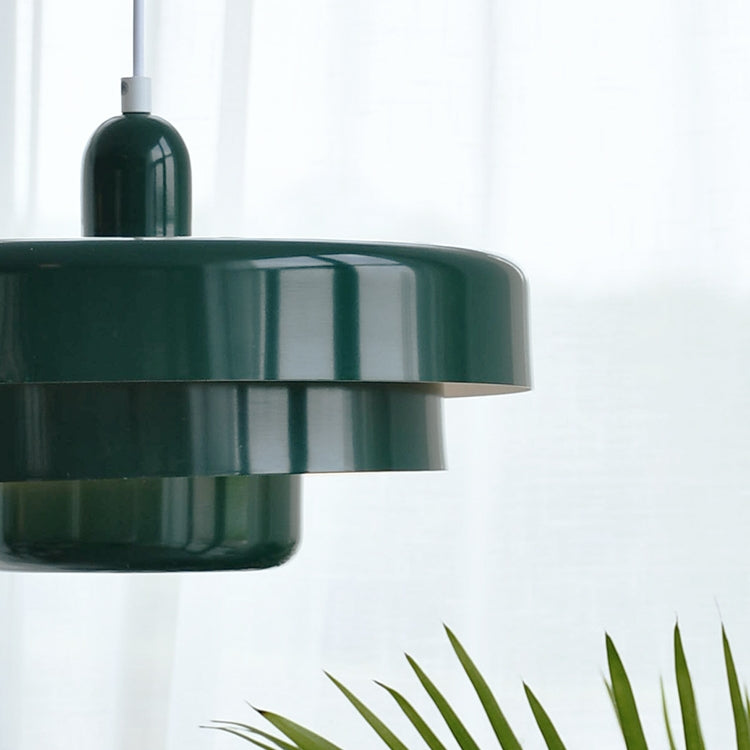 Middeleeuwse ijzeren retro enkele kop Bauhaus hanglamp