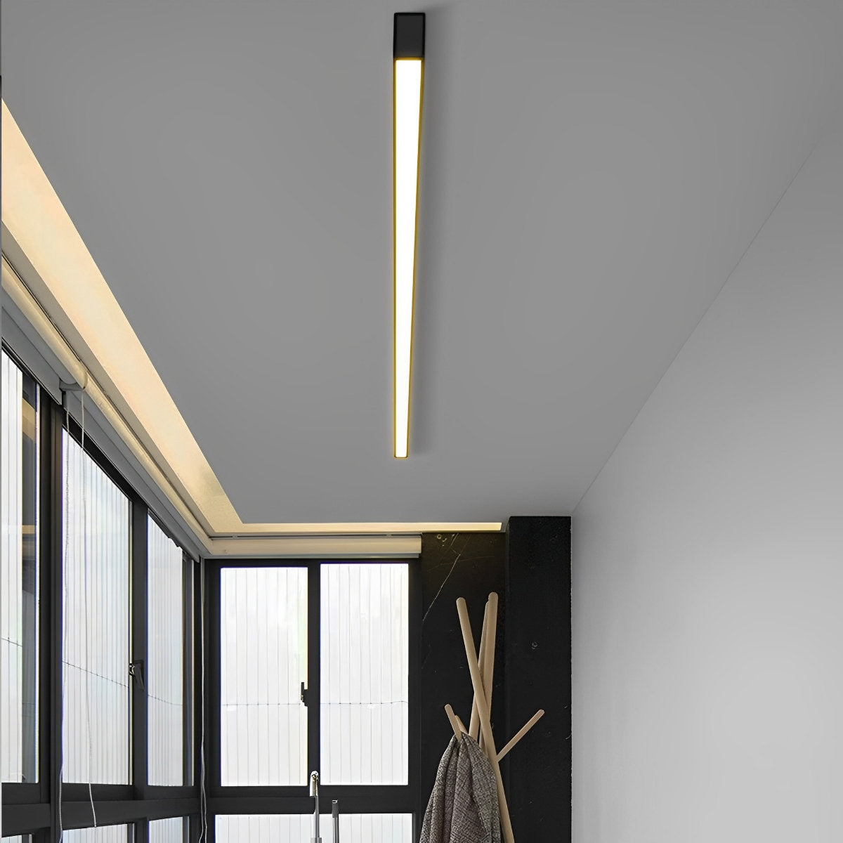 Minimalistische Strip Traploze Dimmen LED Moderne Plafondlamp