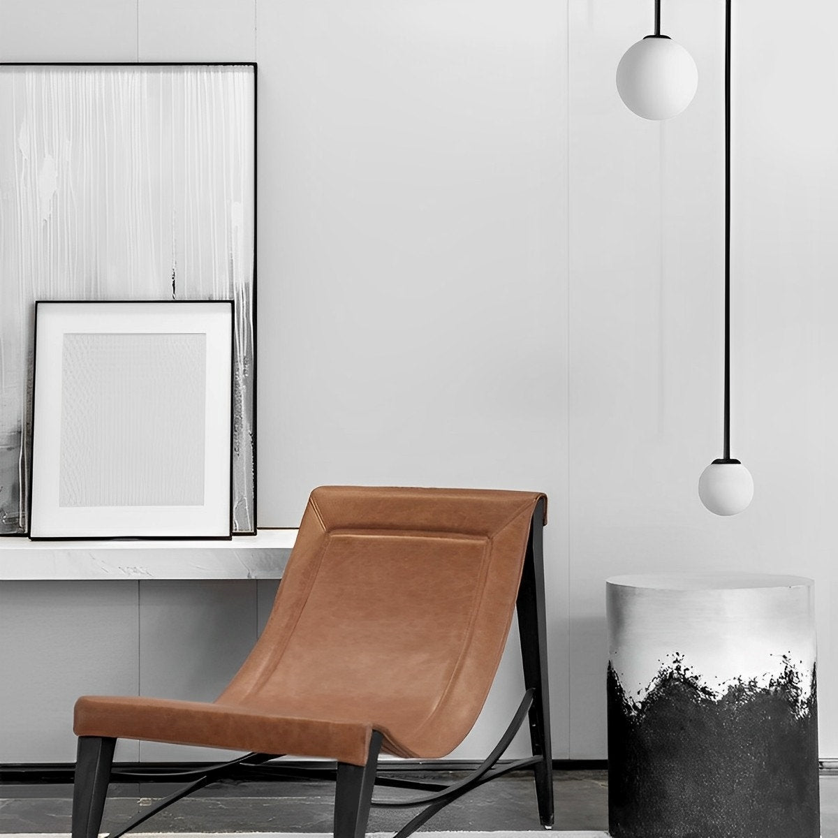 Moderne hedendaagse hangende plafondlamp voor slaapkamer en studeerkamer