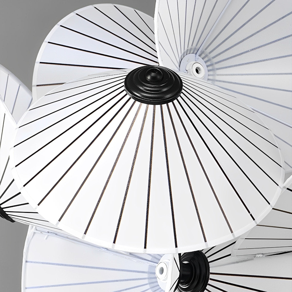 Moderne creatieve minimalistische paraplu kunst kroonluchter licht