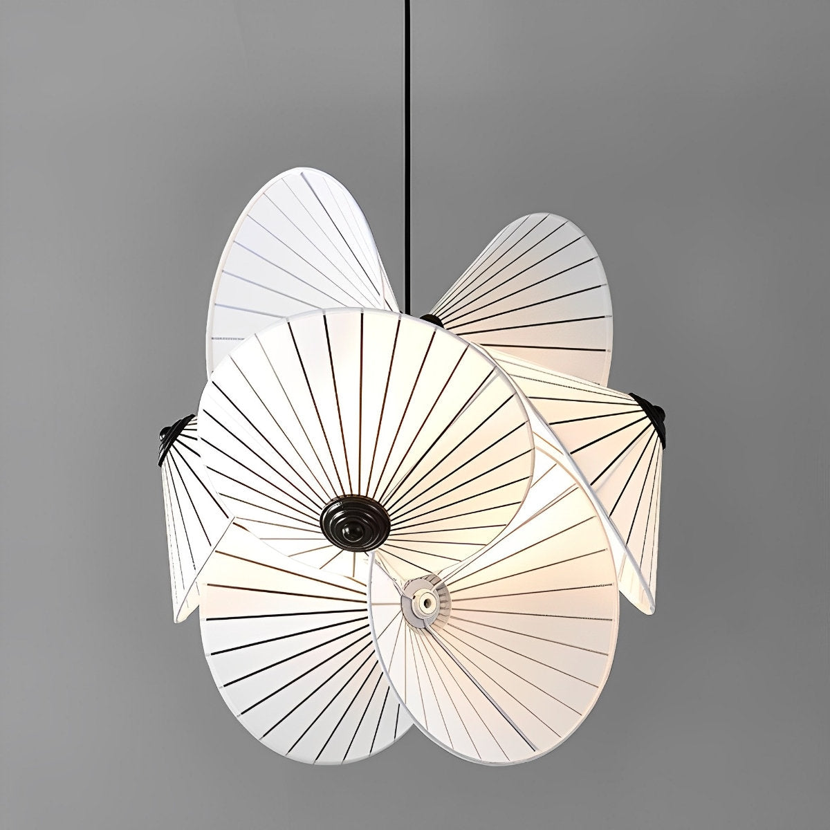 Moderne creatieve minimalistische paraplu kunst kroonluchter licht