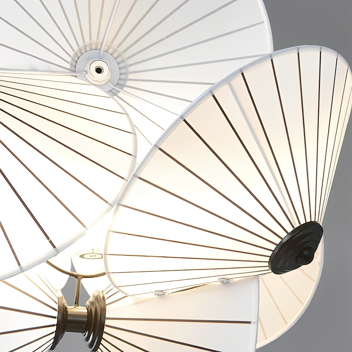 Moderne creatieve minimalistische paraplu kunst kroonluchter licht
