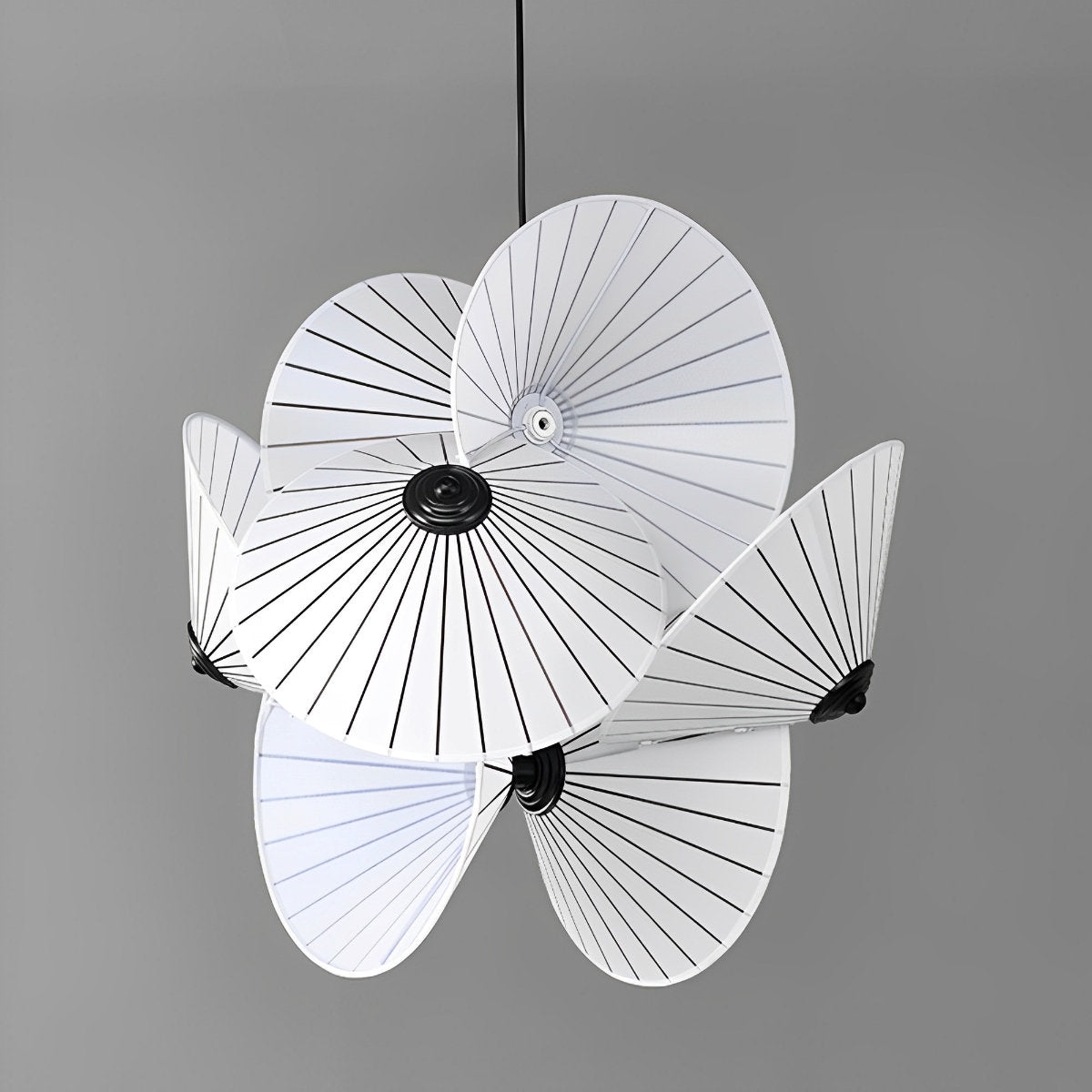 Moderne creatieve minimalistische paraplu kunst kroonluchter licht