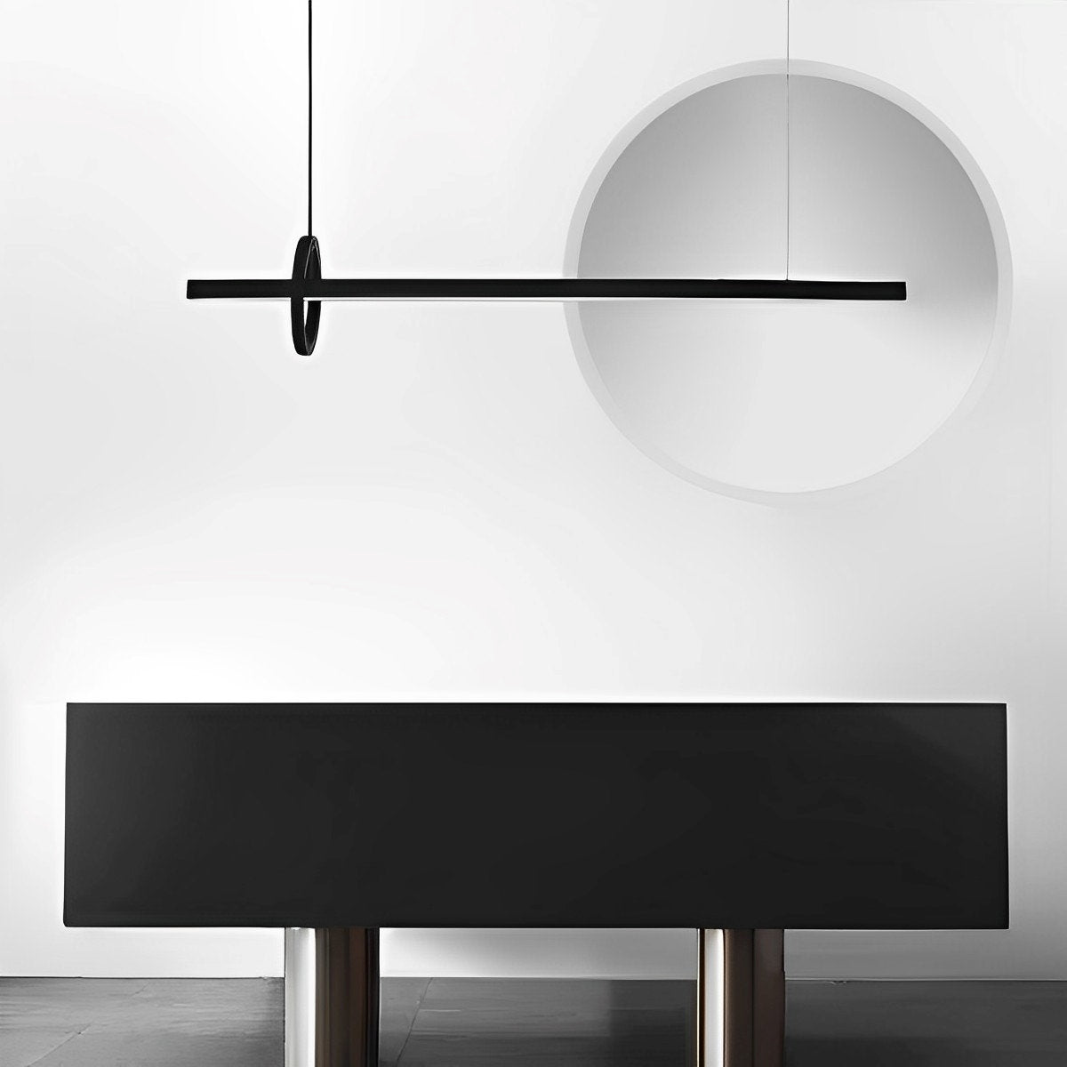 Modern minimalisme art deco plafondlamp voor thuis en kantoor