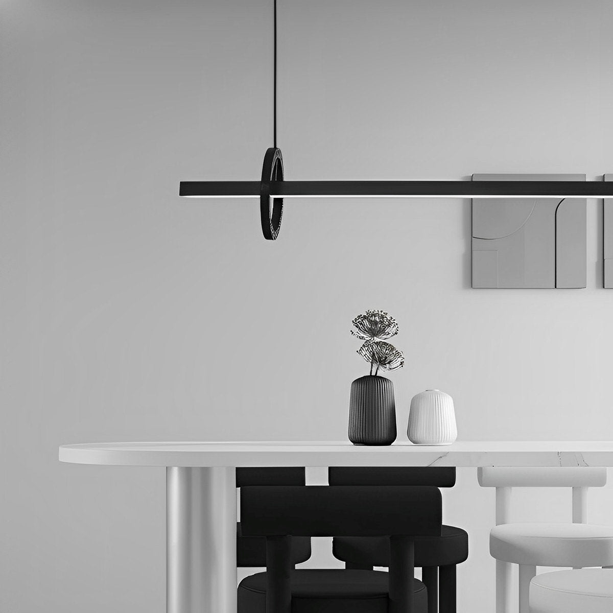 Modern minimalisme art deco plafondlamp voor thuis en kantoor