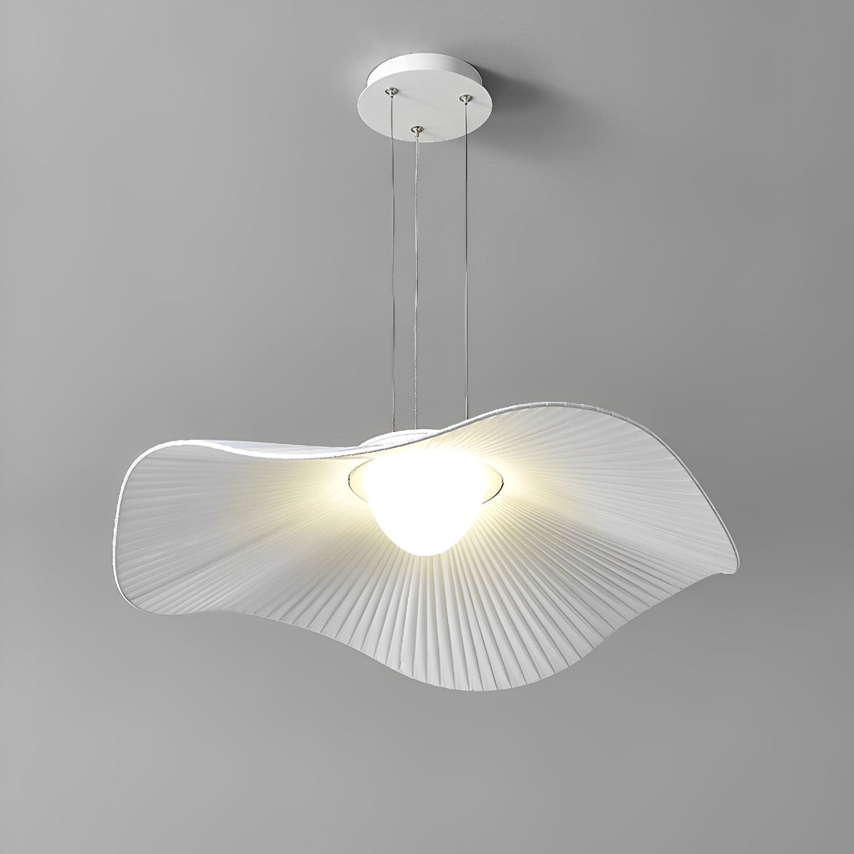 Moderne minimalistische kunst lotusblad hanglamp
