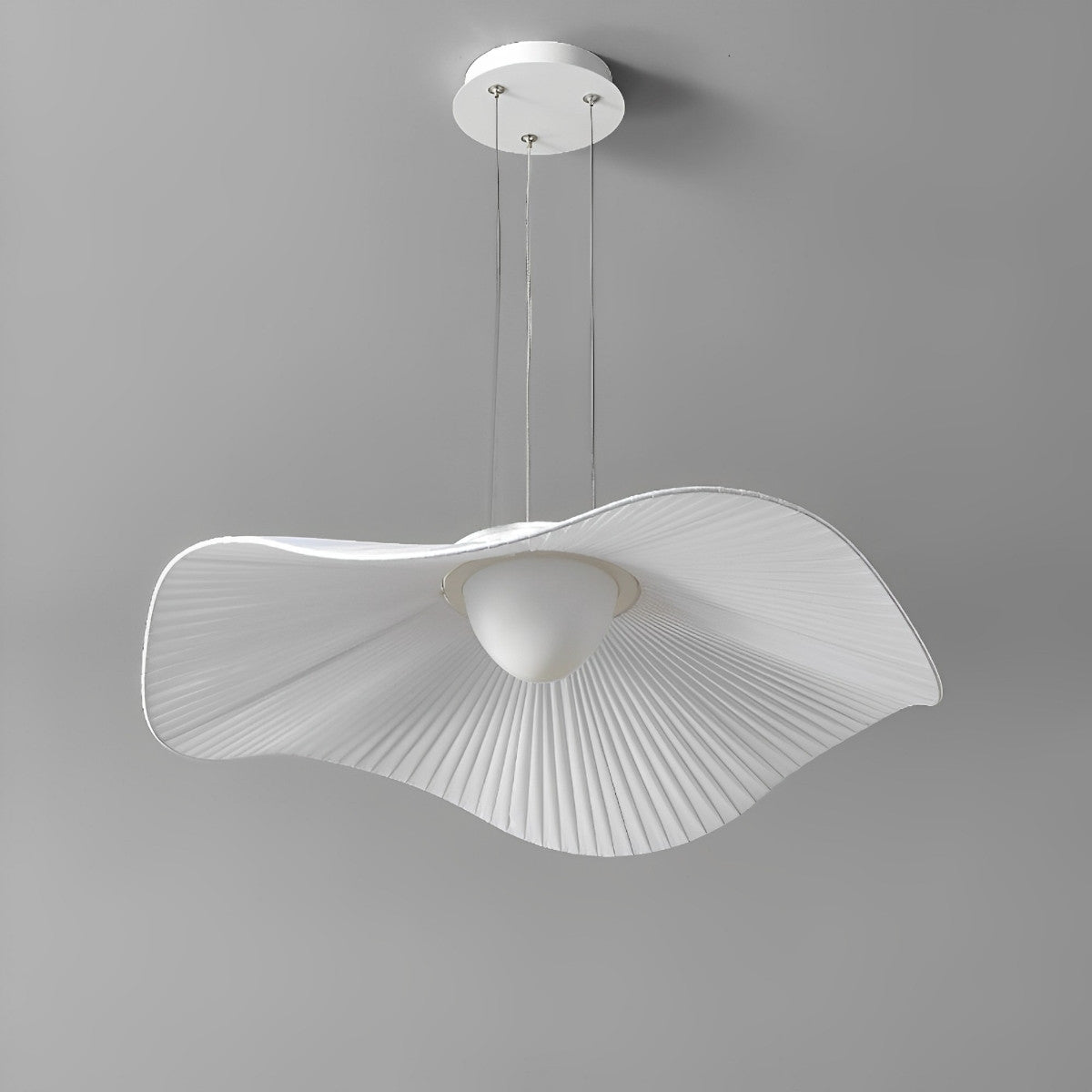 Moderne minimalistische kunst lotusblad hanglamp