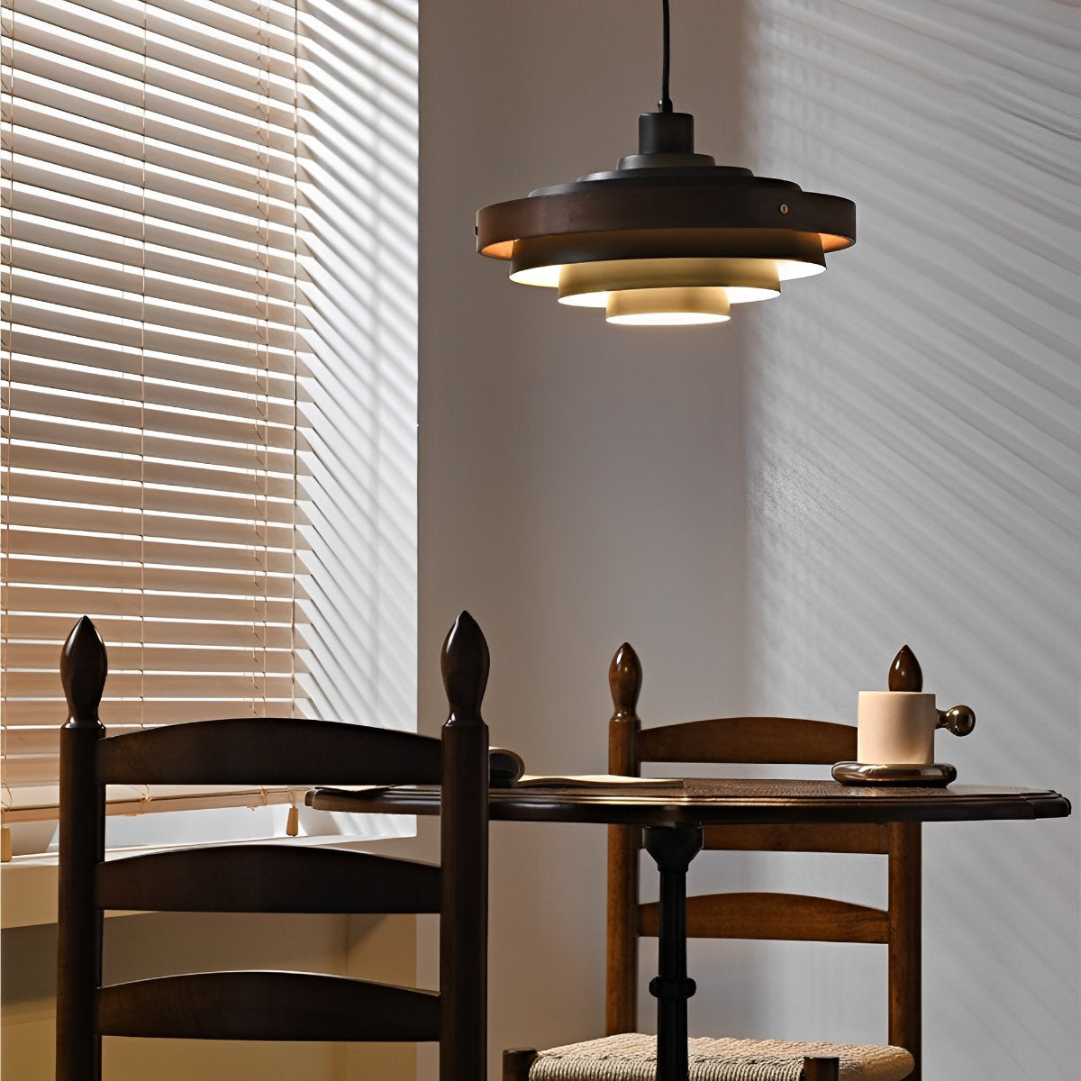 Moderne minimalistische schaduw drum hanglamp