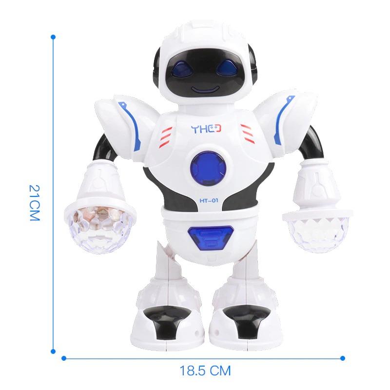 Nieuwste Ruimte Sprankelende Muziek Slimme Robot Wandelende Dansende Robot