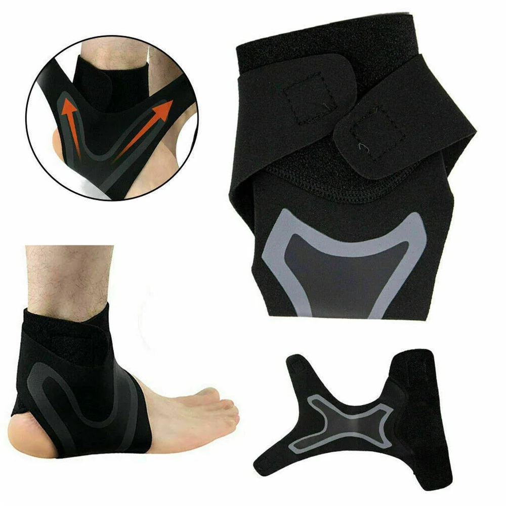 Plantair Enkel X Wrap Brace Ondersteuning Compressie Mouw