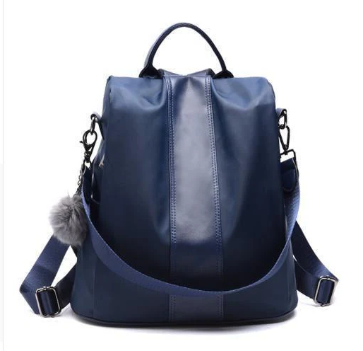 Women's Anti-theft Leather Backpack