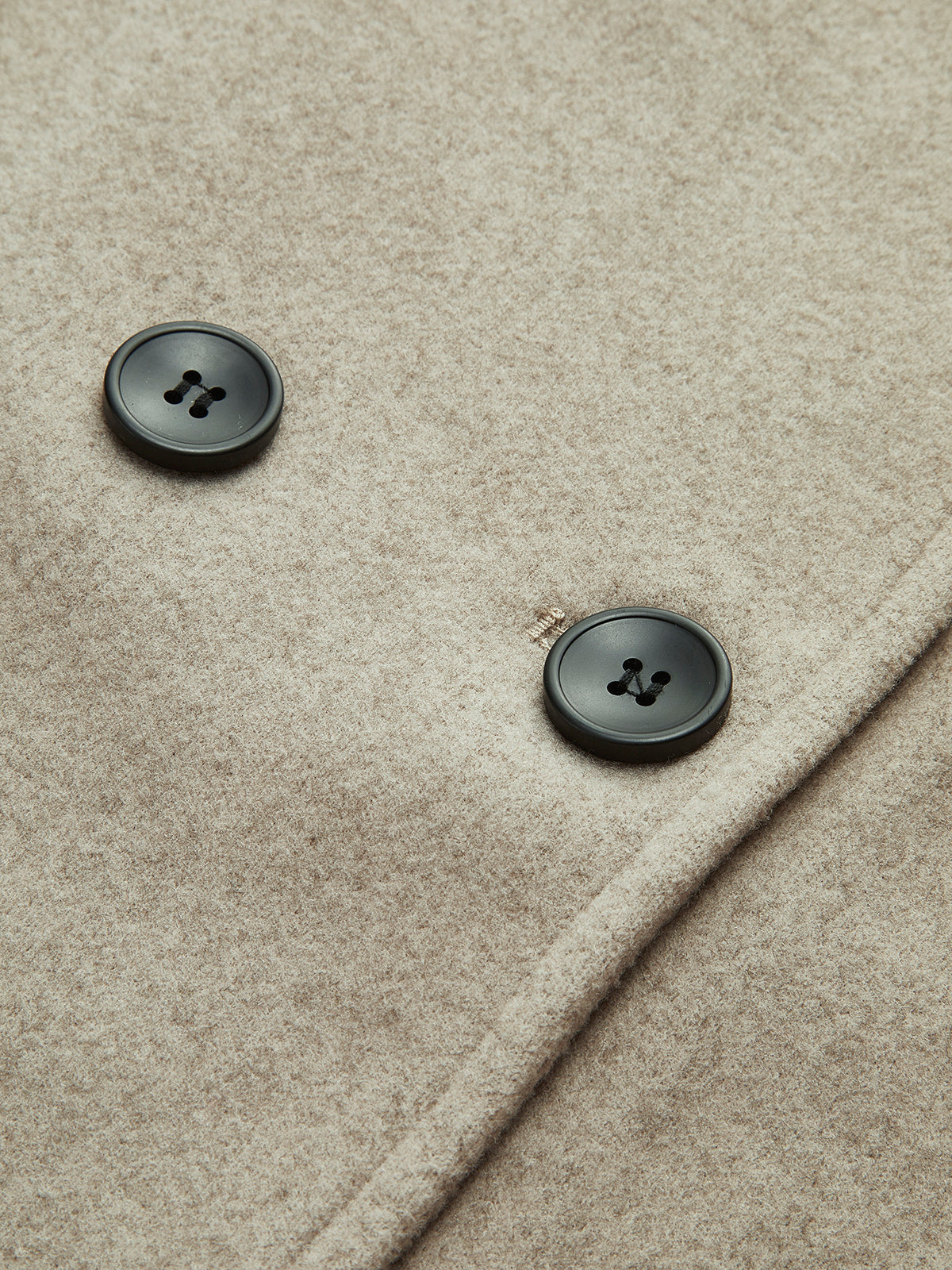 Oversized blousejack met knopen