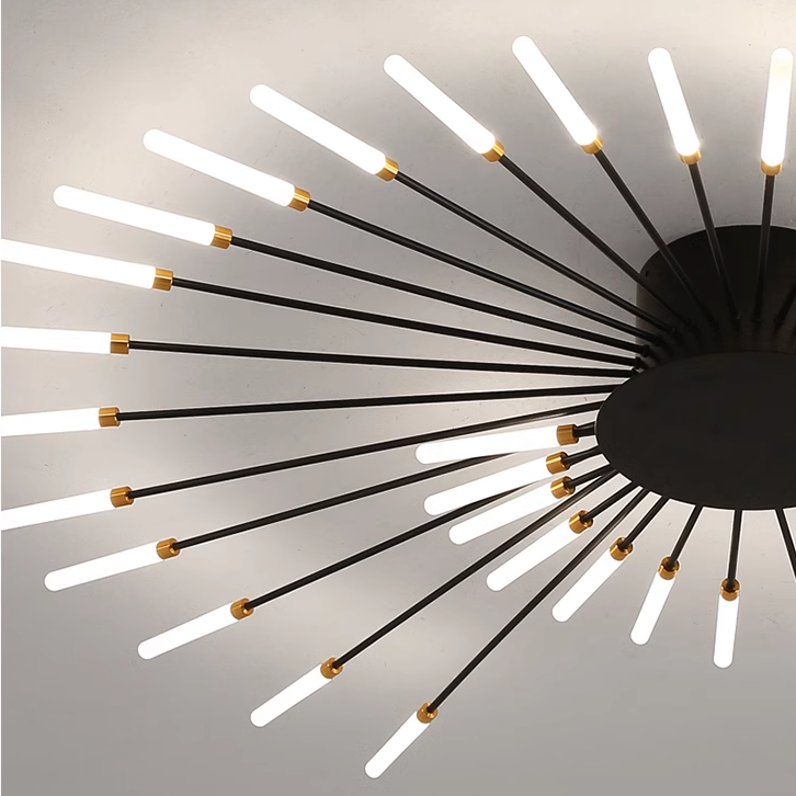 Opbouw plafondlamp Vuurwerk | Woonkamer/Slaapkamer