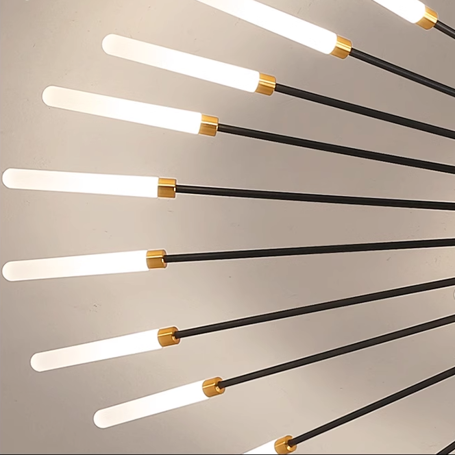 Opbouw plafondlamp Vuurwerk | Woonkamer/Slaapkamer