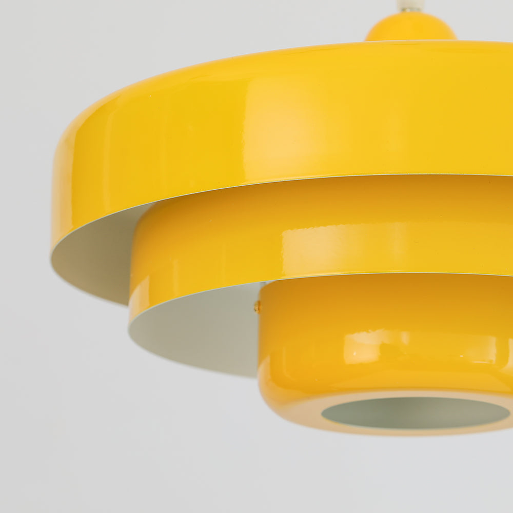 Middeleeuwse ijzeren retro enkele kop Bauhaus hanglamp