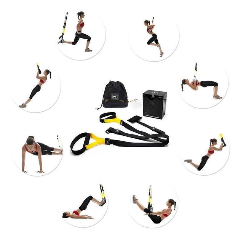 PRO 3 Trainingsgurte für Heimfitnessstudio
