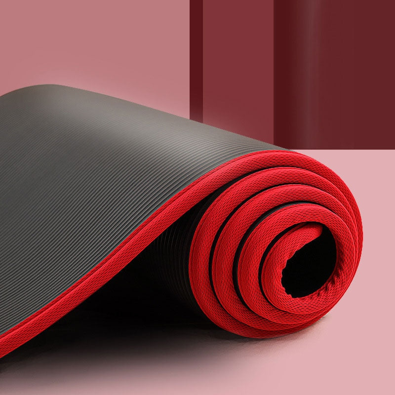 Hochdichte extra dicke faltbare Heimtrainings-Hot-Yoga-Matte