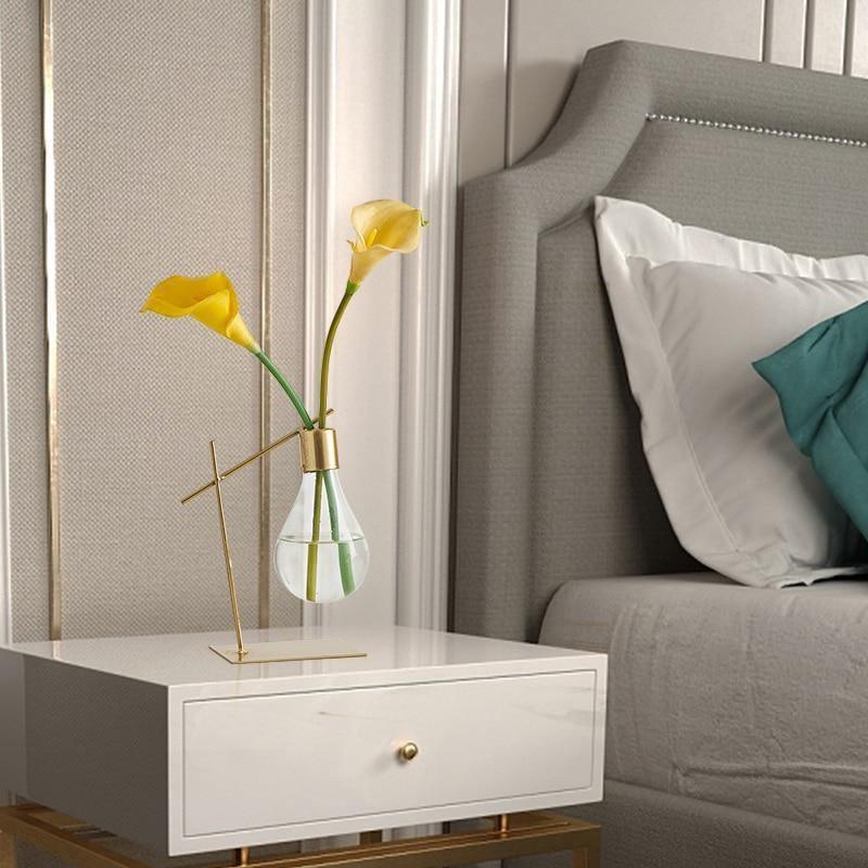 Esthetische Lampbol Plantenvaas