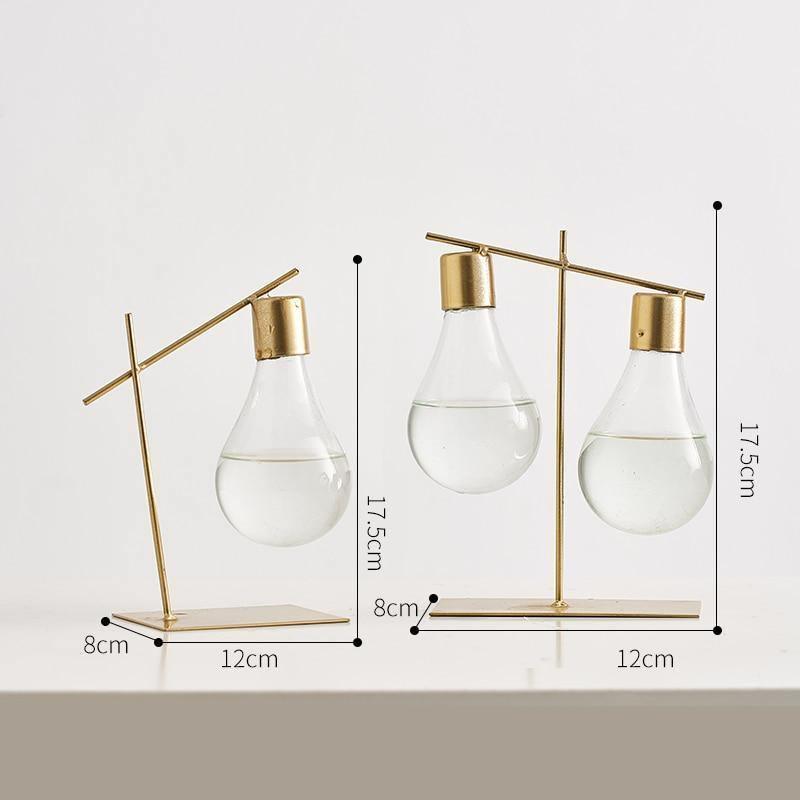 Esthetische Lampbol Plantenvaas